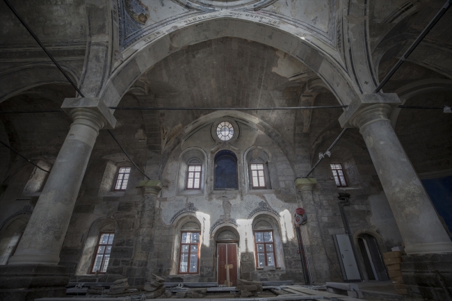 Kayseri Meryem Ana Kilisesi kütüphaneye dönüşüyor